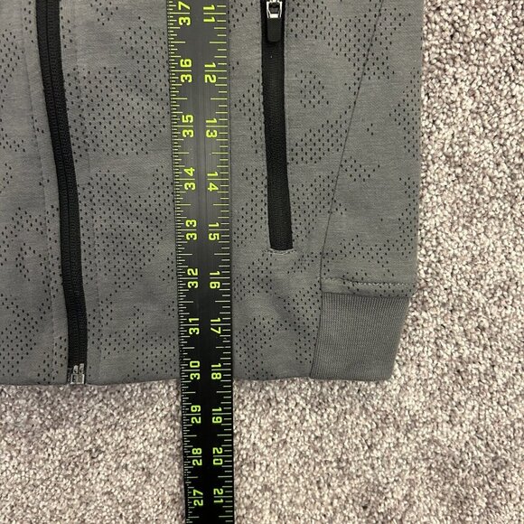 Umbro Kids Tech Soccer Full Zip Jacket Size XS (4/5) Gray Zipped Pockets NWT - Picture 12 of 14